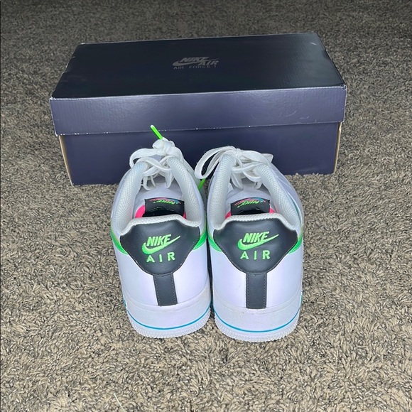 Nike Air Force 1 ‘Aquamarine’ – Men’s Size 8.5 - Picture 2 of 4